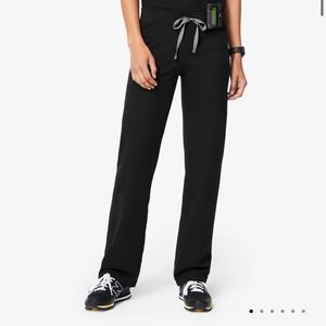Figs Livingston Scrub Pants Black